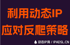 利用动态IP应对反爬策略
