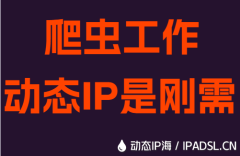 爬虫工作动态IP是刚需
