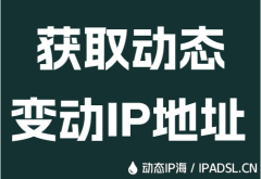 获取动态变动IP地址