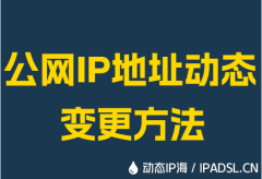 公网IP地址动态变更方法