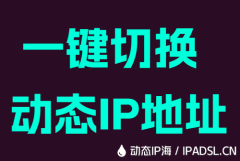 一键切换动态IP地址
