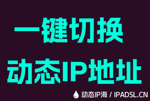 一键切换动态IP地址