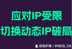 应对IP受限切换动态IP破局