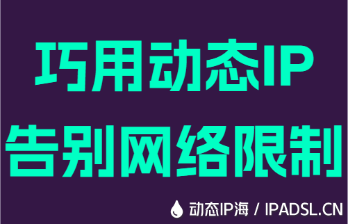 巧用动态IP告别网络限制