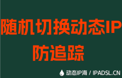 随机切换动态IP防追踪