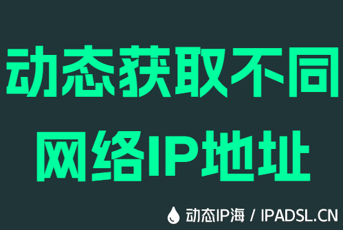 动态获取不同网络IP地址