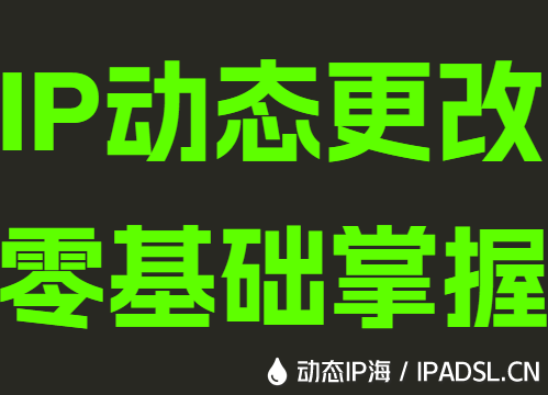 IP动态更改零基础掌握
